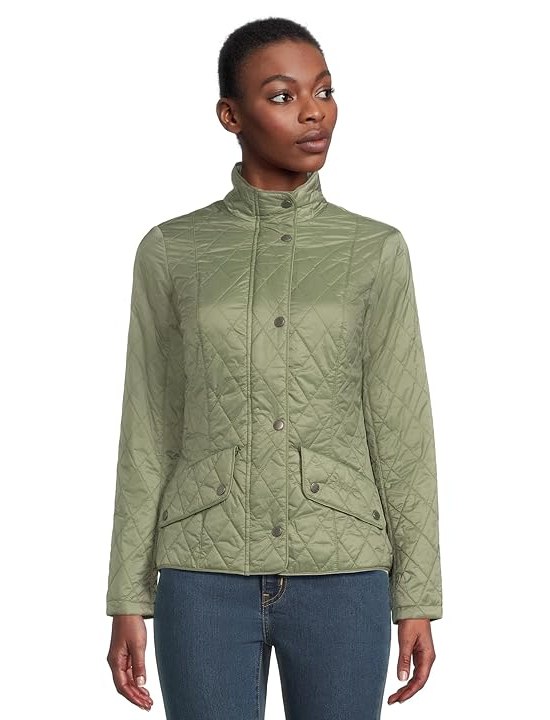 Barbour Barbour Flyweight Cavalry Quilt Womens Jacket Bayleaf