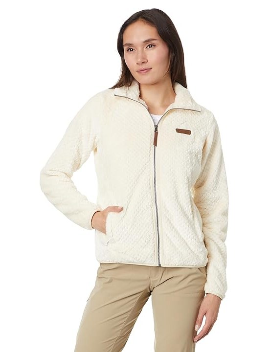 Columbia Fire Sidetm II Sherpa Full Zip Womens Coat Chalk