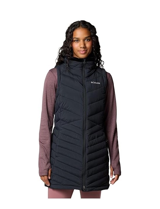 Columbia Joy Peaktm II Long Vest Womens Coat Black
