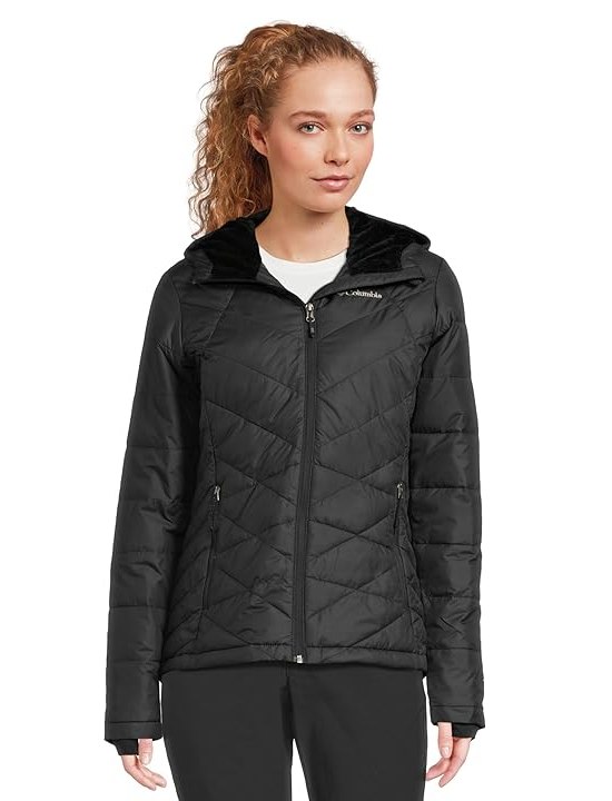 Columbia Heavenly  Hooded Jacket Womens, Black